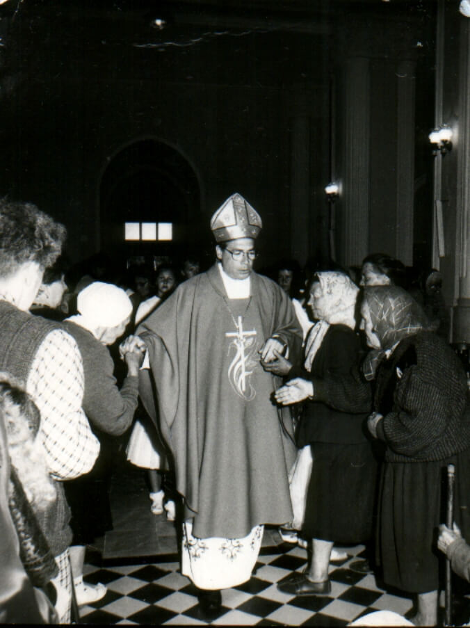 17 жніўня 1995 г. — візіт у парафію Апостальскага Нунцыя арцыбіскупа Аўгустыно Маркетто